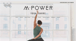 Desktop Screenshot of mpoweryogastudio.com